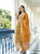 YAANI YELLOW FLORAL HANDBLOCK SUIT SET