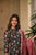 VANITY GREEN ROSE HANDBLOCK CHANDERI DUPATTA SUIT SET