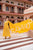 yellow customised dupatta set