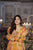 XAHARI YELLOW ORGANZA SUIT SET