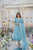 AKAYDA BLUE ORGANZA SUIT SET