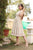 PINK FRILL KNEE LENGTH DRESS