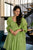 Falguni green georgette suit set