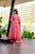 graceful peach cotton suit set