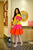 Zainab tiered dress
