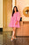 Sofia baby pink cotton dress