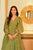 hazel green cotton maxi set