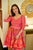 delicate pink chanderi dress