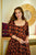 Aurelia black floral dress