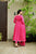 Amara pink pompom suit set