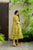 daisy yellow cotton dress