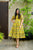 daisy yellow cotton dress