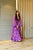 Madhumita purple georgette dress