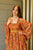 sunaina mustard georgette dress