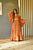 sunaina mustard georgette dress
