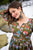 olive green georgette embroidered maxi