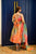 multicolor organza suit set