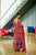 peacock georgette kurta sharara set