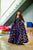 Naaz blue rayon maxi set