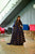 Naaz blue rayon maxi set