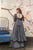 gazelle grey muslin kurta palazzo set